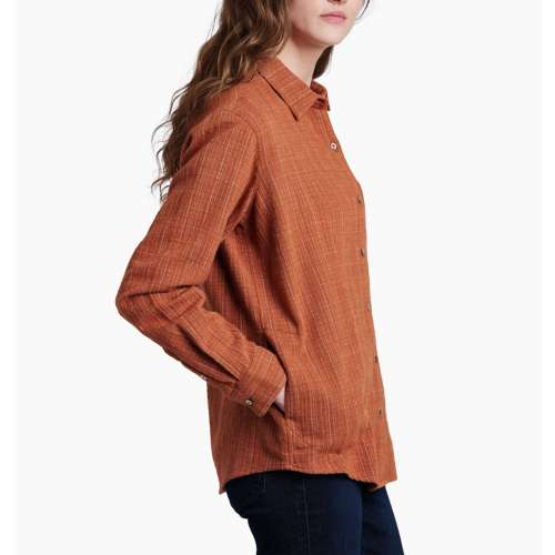 Women's Kuhl Avery Long Sleeve Button Up Shirt