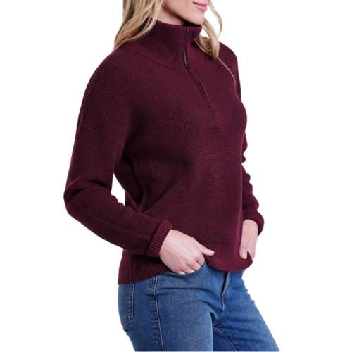 Women's Kuhl Norda Sweater 1/4 Zip Sweater