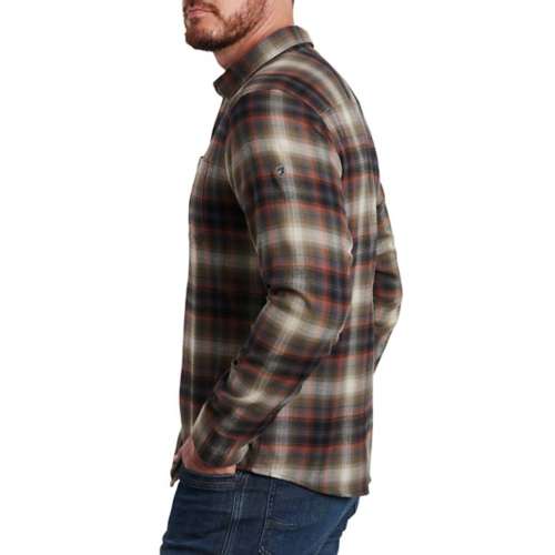 Men's Kuhl The Law Flannel Long Sleeve Button Up footwear Shirt