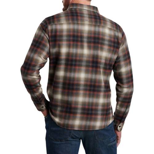 Men's Kuhl The Law Flannel Long Sleeve Button Up footwear Shirt