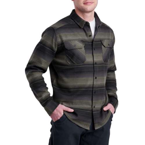 Men's Kuhl Disordr Flannel Long Sleeve Button Up Shirt