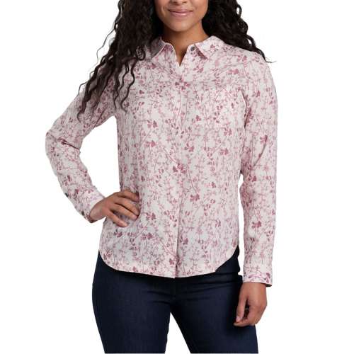 Kuhl, Tops, Kuhl Size Xl Pink Buttonup Top