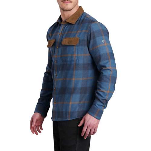 Men's Kuhl Khaos Flannel Long Sleeve Button Up Shirt