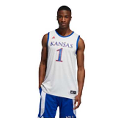 adidas Kansas Jayhawks #1 Replica Basketball Jersey | SCHEELS.com adidas Kansas Jayhawks #1 Replica Basketball Jersey | SCHEELS.com