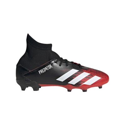 black and white adidas soccer cleats