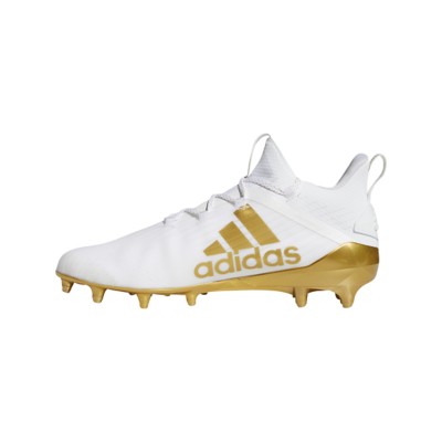 gold adizero football cleats