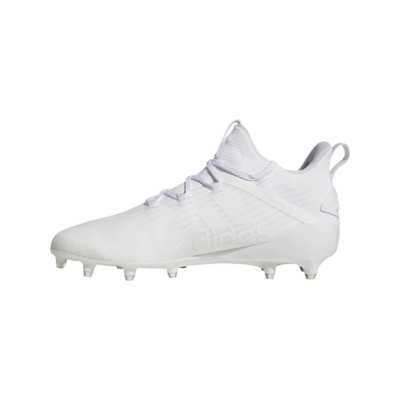 white adidas adizero football cleats