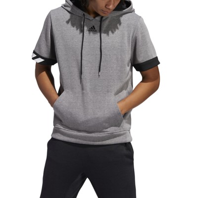 mens adidas short sleeve hoodie