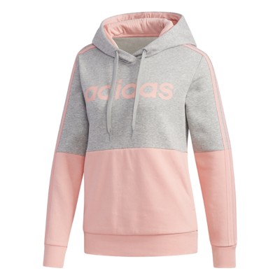 adidas women's essentials colorblock hoodie
