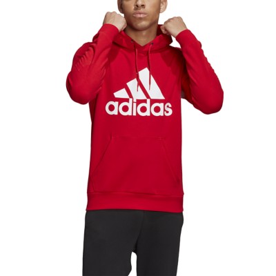 adidas must have french terry logo hoodie