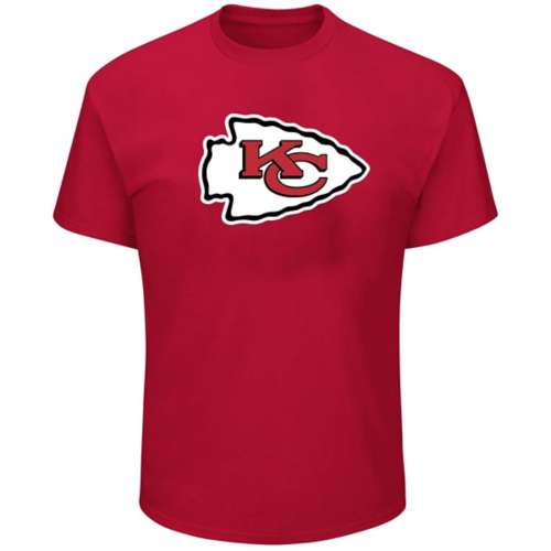 Eternal Fortune Fashion Kansas City Chiefs Primary Logo T-Shirt ...