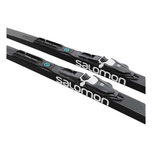 Adult Salomon RC 7 Eskin Med Cross Country Skis with Prolink Shift Pro Bindings