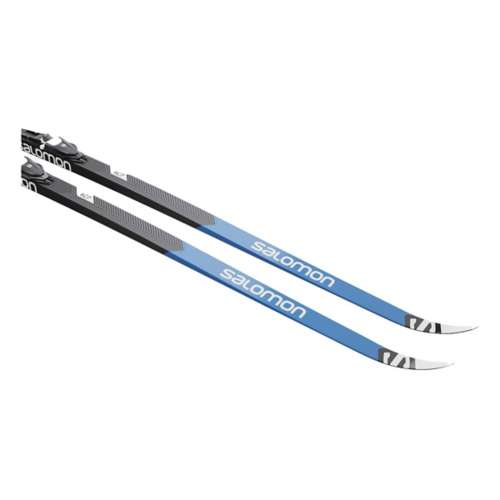 Adult Salomon RC 7 Eskin Med Cross Country Skis with Prolink Shift Pro Bindings