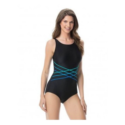 women's ribbed swimsuit