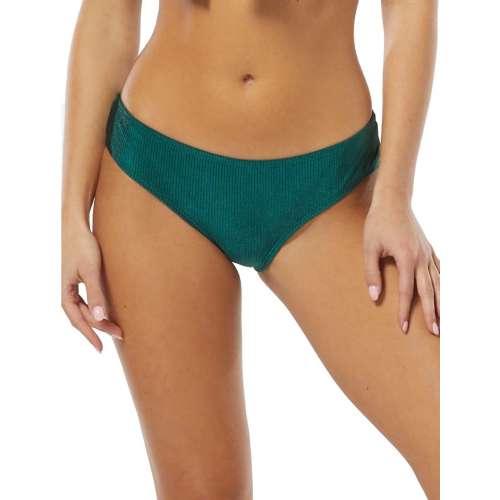 Women's Vince Camuto Ribbed Cheeky Swim Bottoms