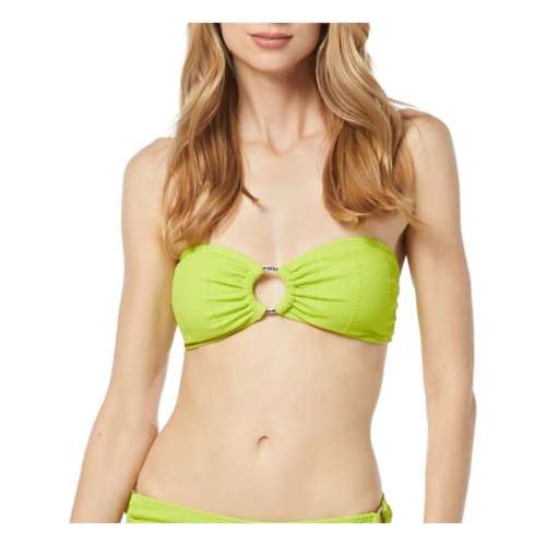 Women's Michael Kors Ring Bandeau Swim Bikini Top