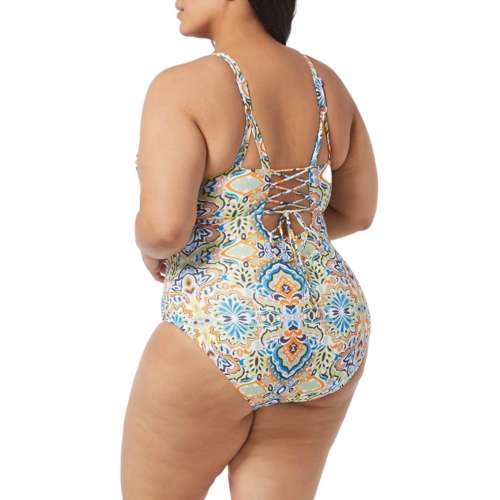 Women s Coco Reef Astra Bra Sized Plunge Underwire One Piece Swimsuit Witzenberg Sneakers Sale Online