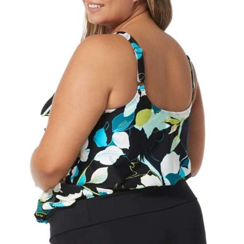 Women's Beach House Plus Size Sarah Blouson Swim Tankini