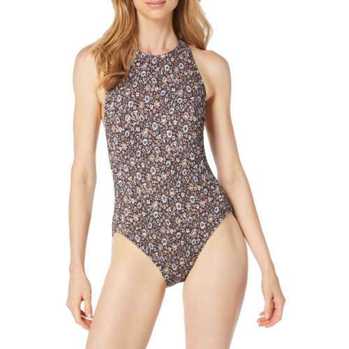 Women's Michael Kors Smocked One Piece Swimsuit