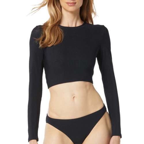 Women's Michael Kors Crop Brands shirt Swim Cover Up