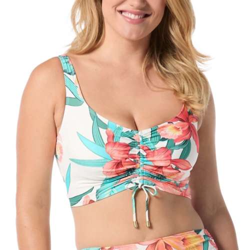 Women's Coco Reef Elevate Shirred Underwire Swim Bikini Top