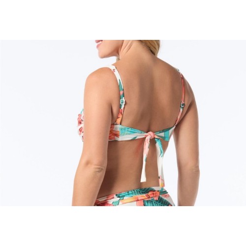 Women's Coco Reef Stunner Scrunch Swim Bikini Top - Primary Image