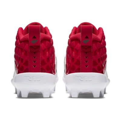 maroon baseball cleats