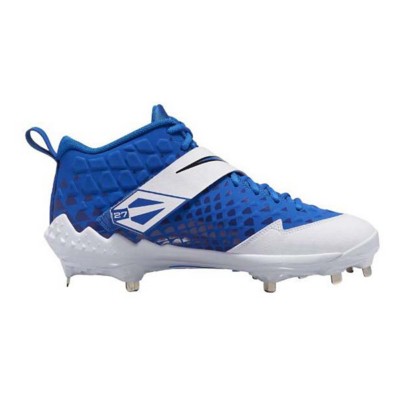 mike trout cleats blue