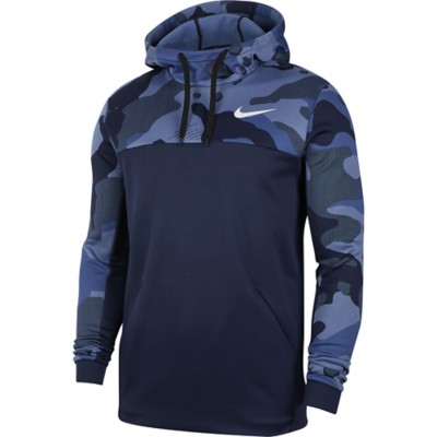 nike therma hoodie camo