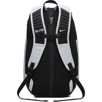 white nike elite backpack