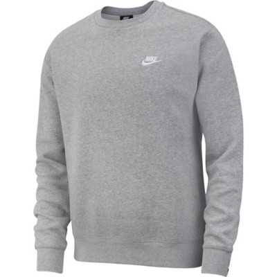 grey nike crewneck