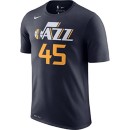 Nike Utah Jazz Donovan Mitchell Dri-FIT Name & Number T-Shirt