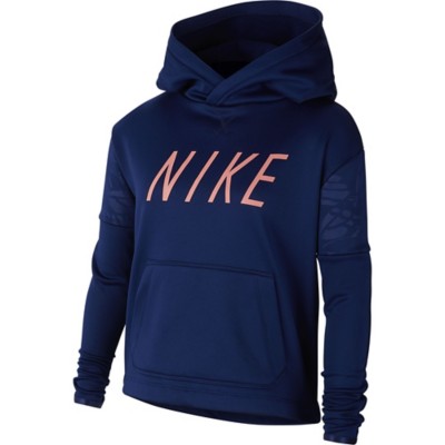 nike blue and pink hoodie