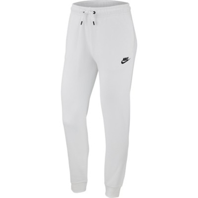 nike sweatpants women white