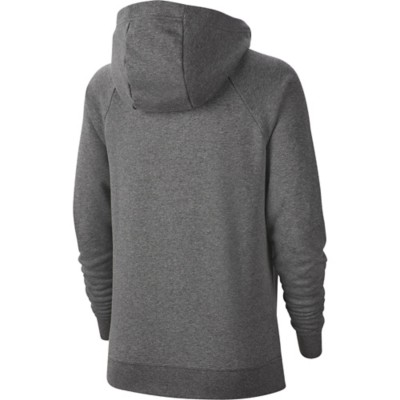 black funnel neck hoodie