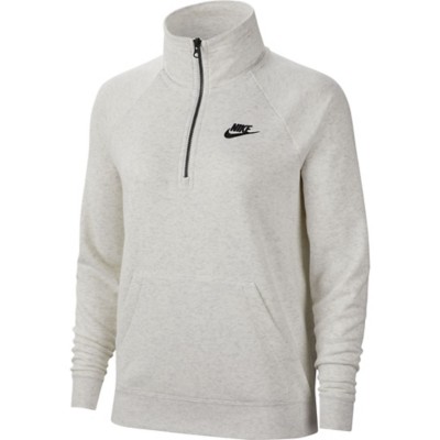nike half zip sweater women's