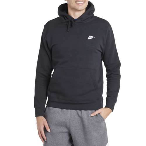 Beige nike discount hoodie black tick