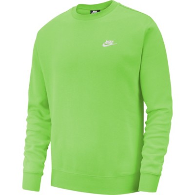 nike club crew sweatshirt green