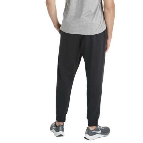 nike fleece joggers men's black