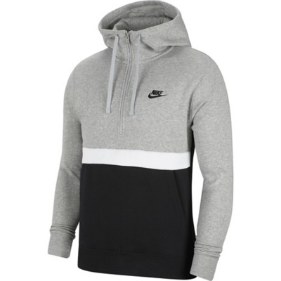 men's nike sportswear colorblock club fleece track jacket