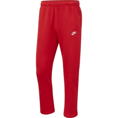 red nike sweatpants 