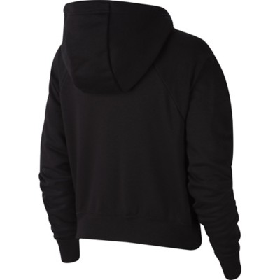 nike women's sportswear essential cropped hoodie
