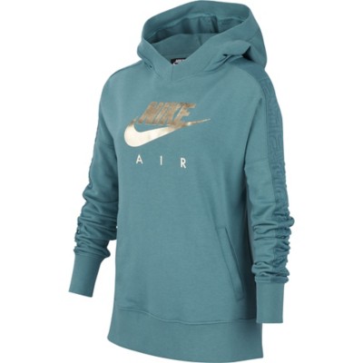 nike metallic hoodie