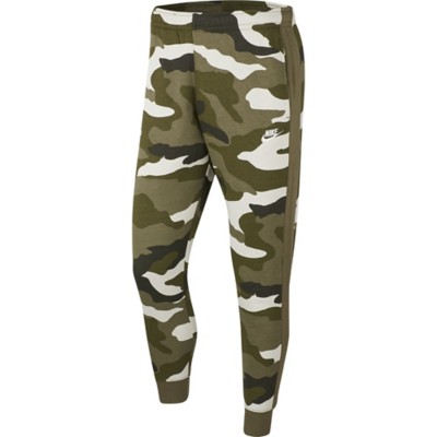 nike men's sportswear camo joggers