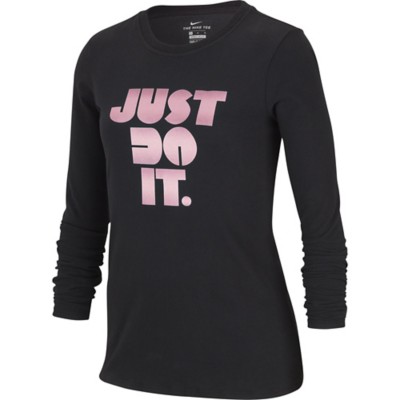 nike just do it long sleeve shirt