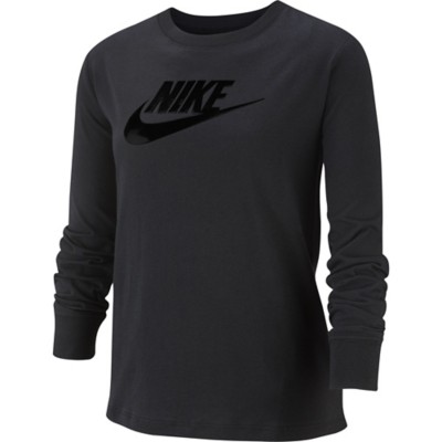 Girls' Nike Sportswear Futura Long Sleeve T-Shirt | SCHEELS.com