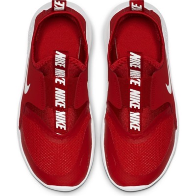red nike flex runner