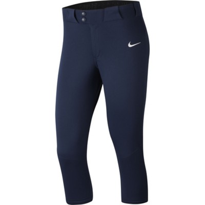 navy nike softball pants