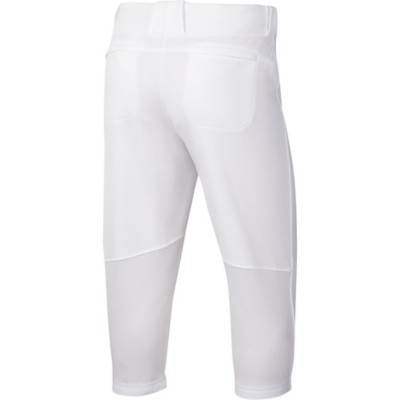 white nike softball pants
