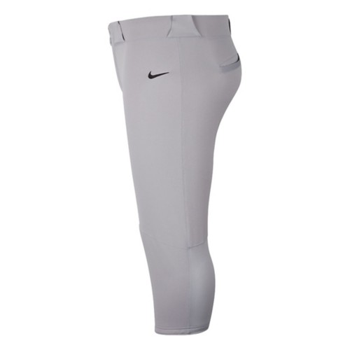 Men s Nike Vapor Select Baseball Pants Small Grey Black